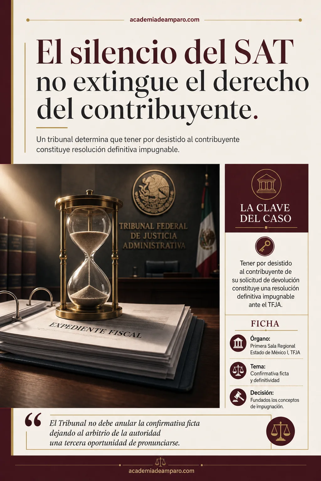 Confirmativa ficta SAT: silencio no extingue derecho