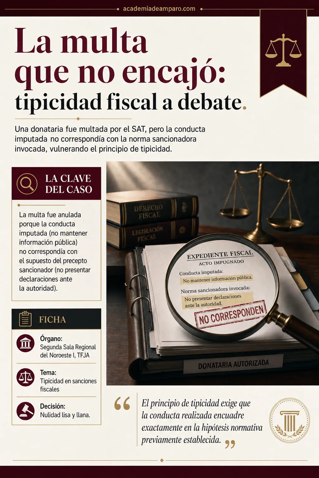 Tipicidad Fiscal: TFJA Anula Multa del SAT a Donataria