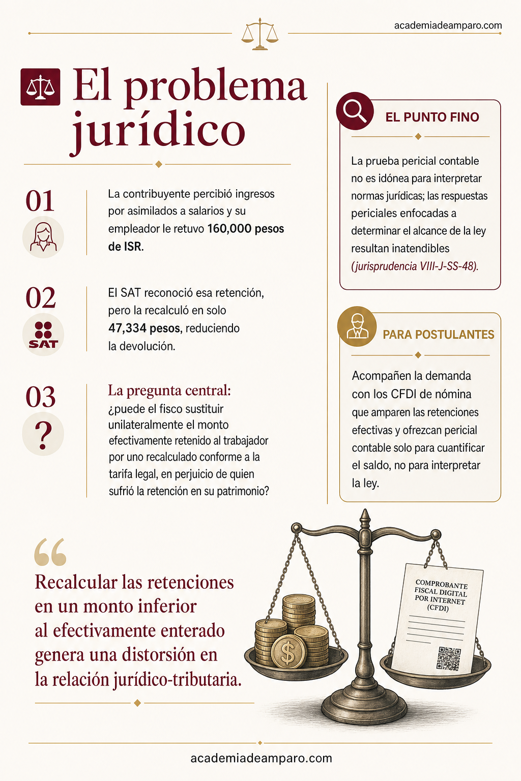 La historia detrás del caso - El SAT no puede castigarte por errores de tu patrón