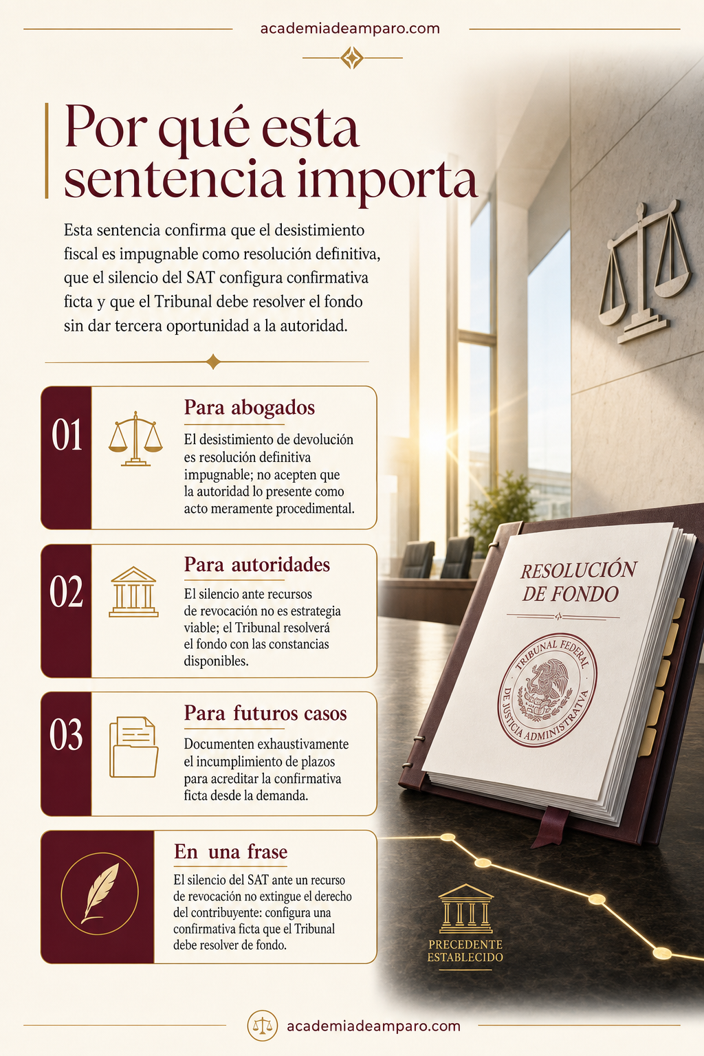 La razón de la decisión - El silencio del SAT no extingue el derecho del contribuyente