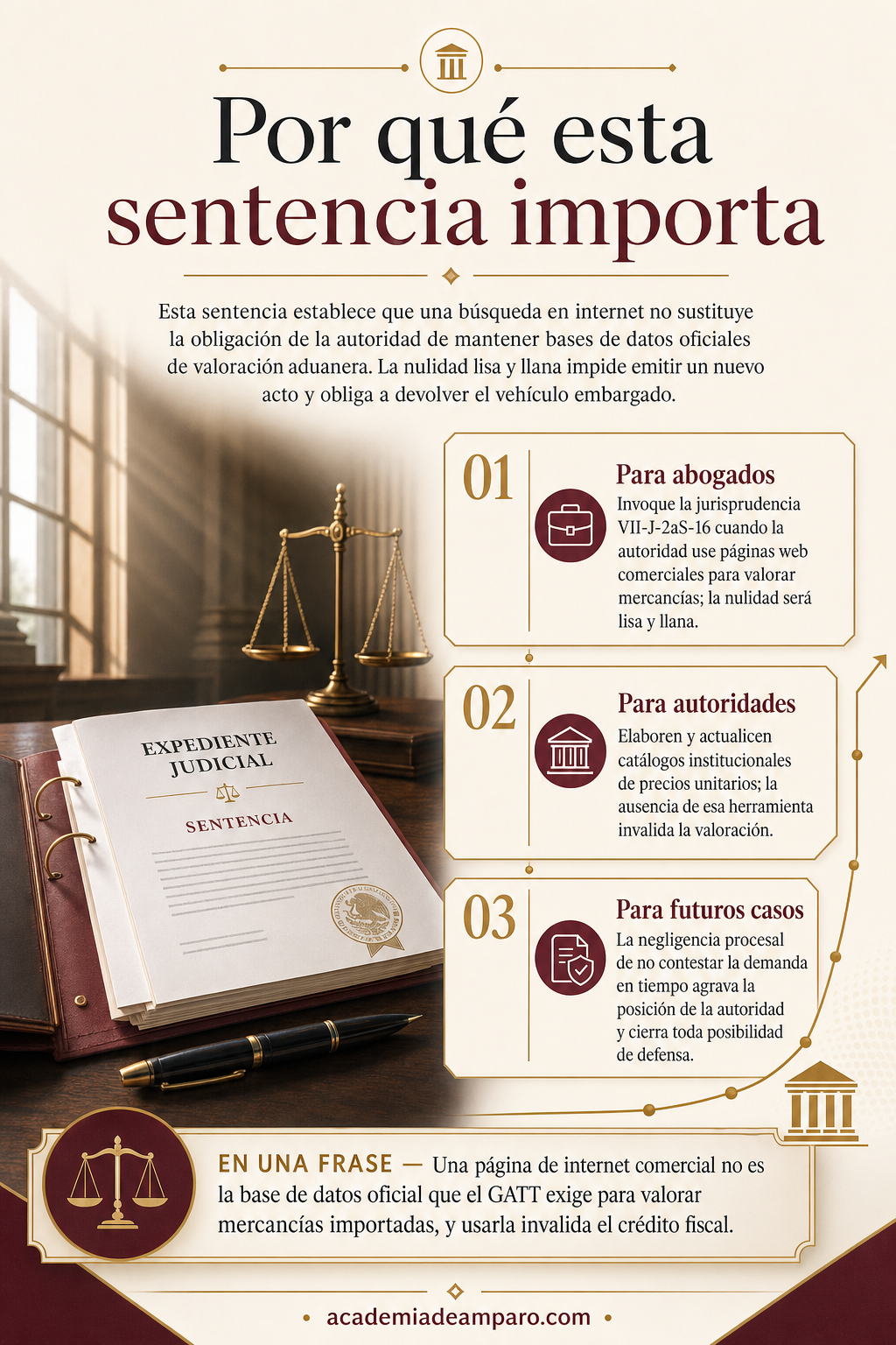 La razón de la decisión - Página web no es base de datos aduanera: nulidad