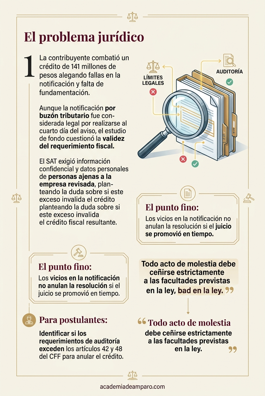 La historia detrás del caso - El TFJA frena requerimientos excesivos del SAT