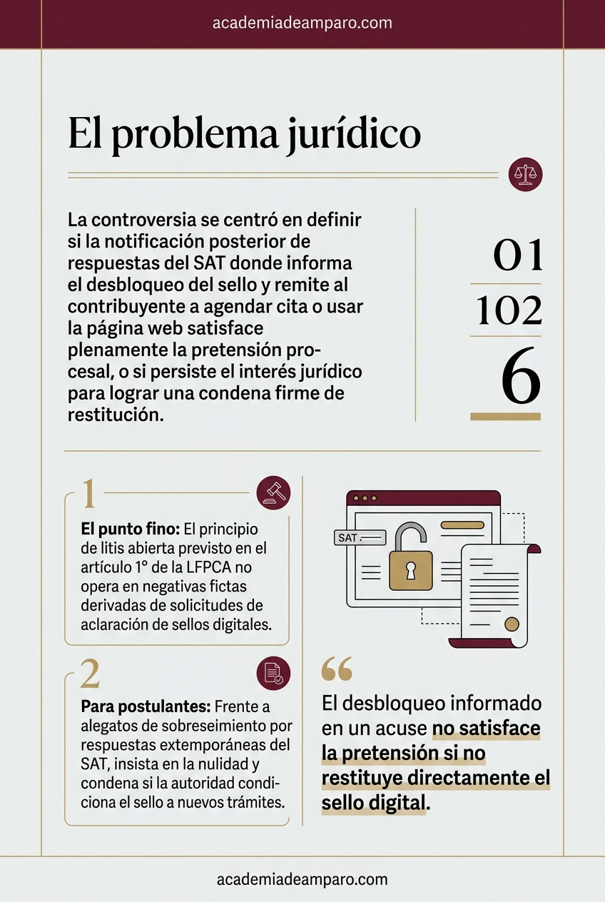 La historia detrás del caso - Negativa ficta y la restitución del sello digital