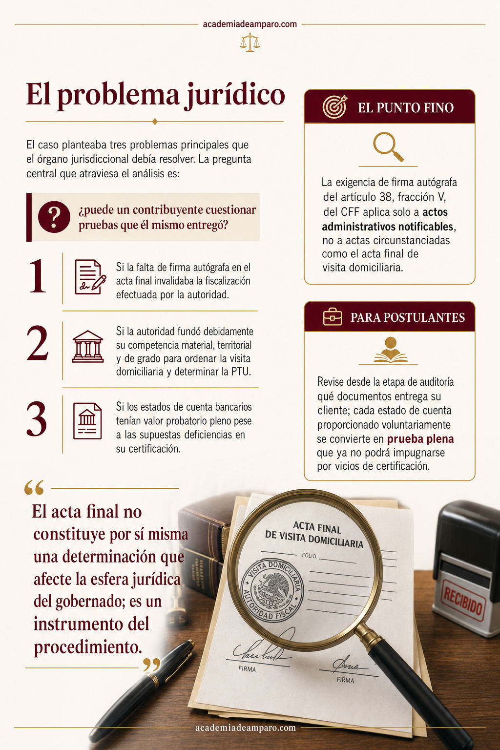 La historia detrás del caso - Tu propia prueba puede ser tu peor enemigo fiscal