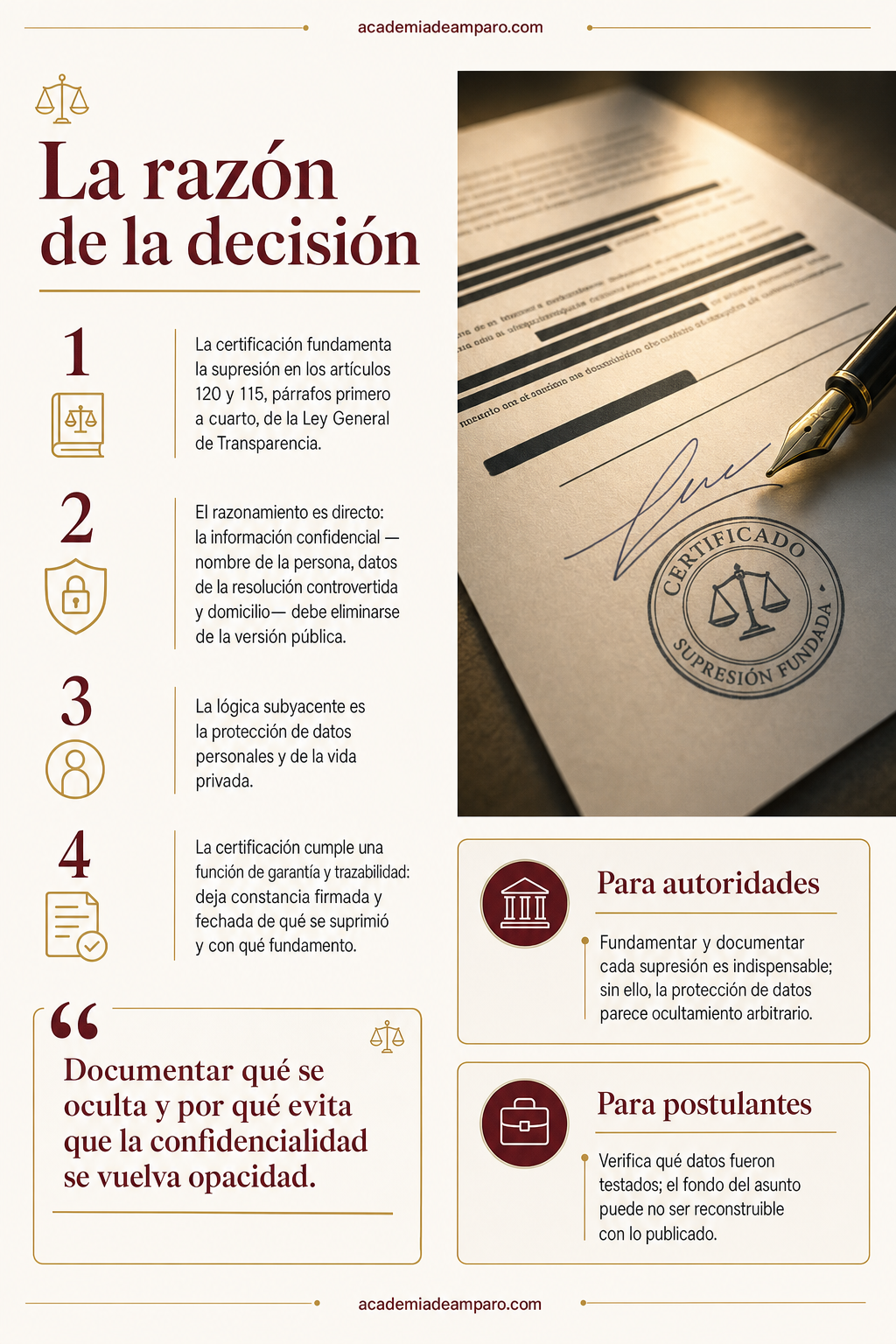 El problema jurídico - El expediente fiscal que no reveló su decisión