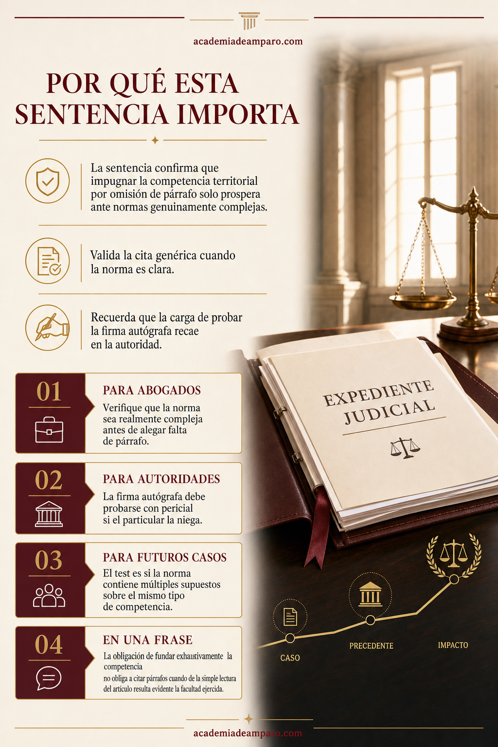 La razón de la decisión - ¿Basta citar el artículo sin precisar el párrafo?