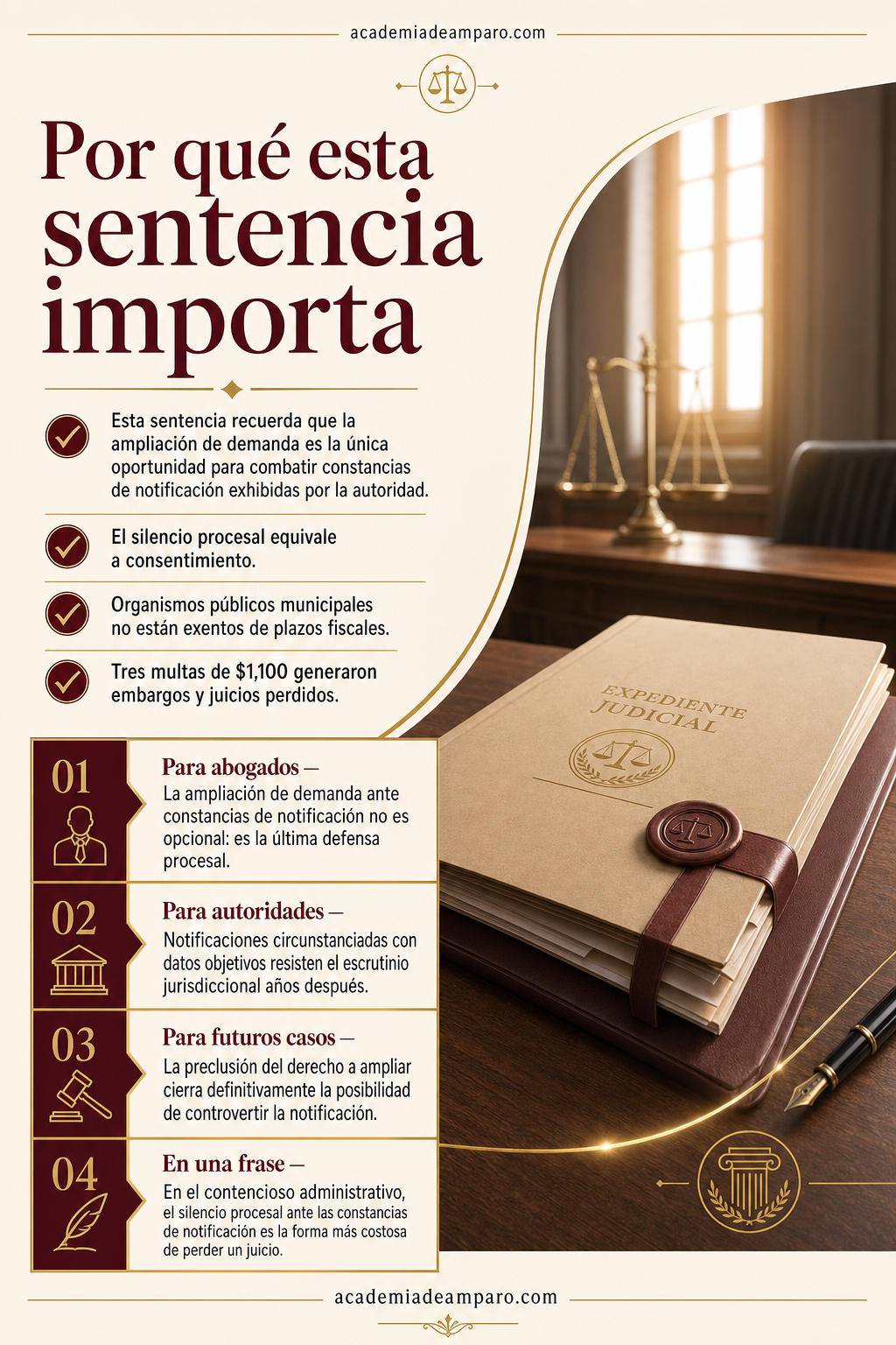 La razón de la decisión - Ampliar o perder: el costo de no impugnar a tiempo