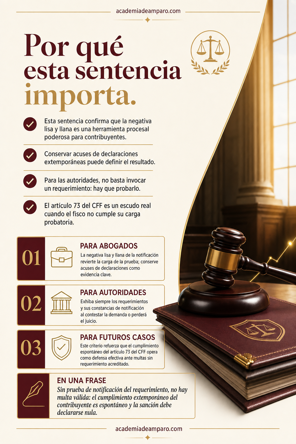 La razón de la decisión - Sin notificación no hay multa: el fisco pierde
