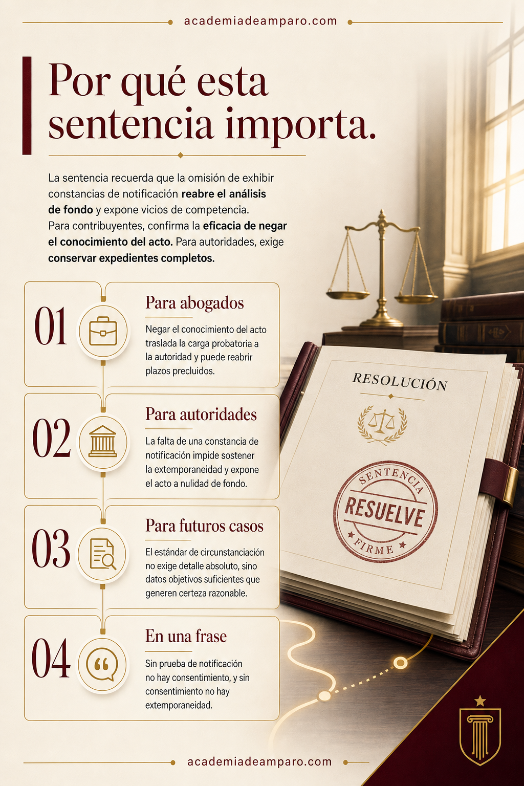 La razón de la decisión - Sin prueba de notificación, el plazo no corre al fisco