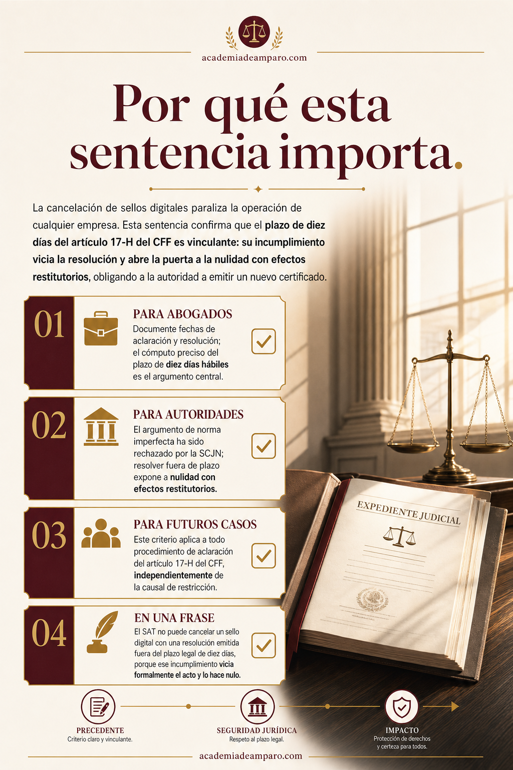 La razón de la decisión - Diez días fatales: el plazo que venció al SAT
